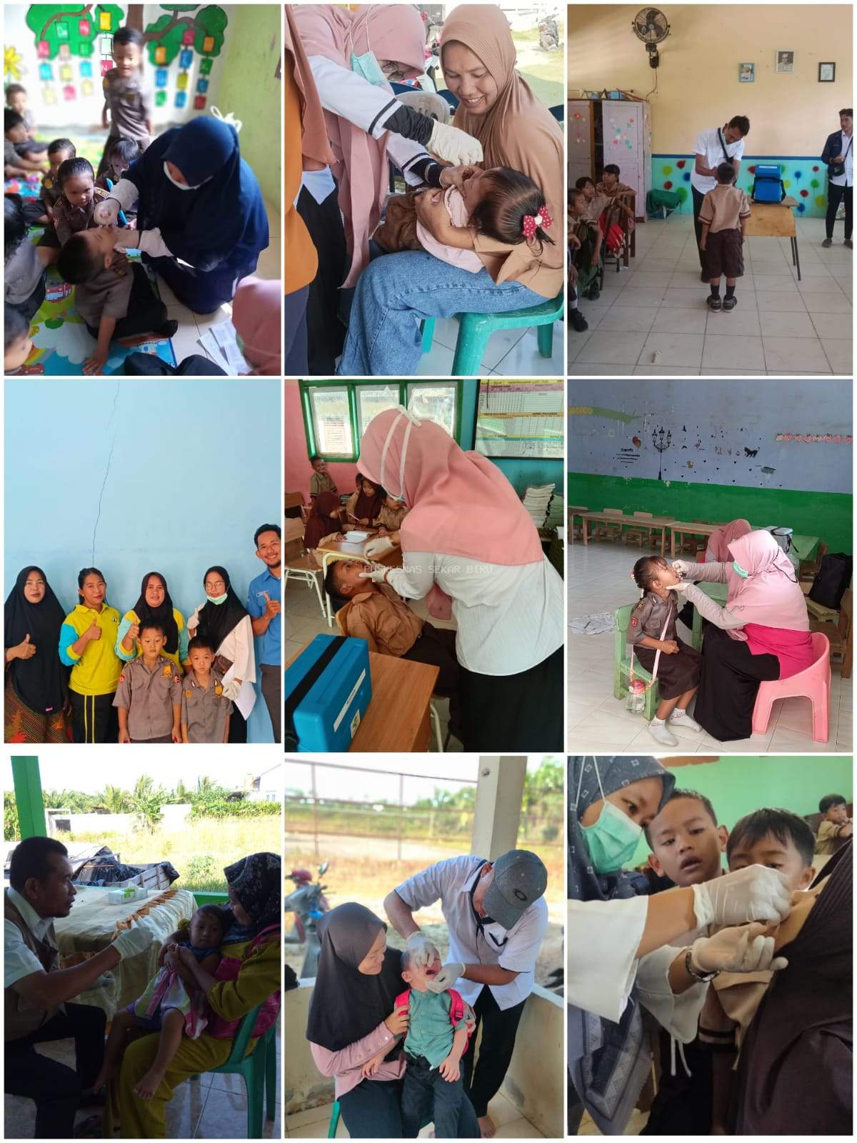 Kegiatan ( Pekan Imunisasi Nasional ) PIN POLIO Putaran 1 Hari ke-2