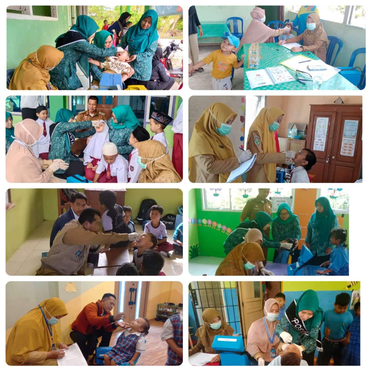 Kegiatan ( Pekan Imunisasi Nasional ) PIN POLIO Putaran 2 Hari ke-1