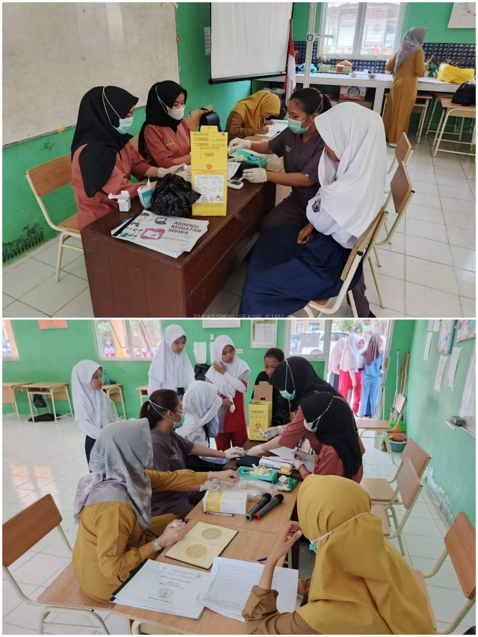 Penjaringan Kesehatan Peserta Didik dan Pemeriksaan Kesehatan Reproduksi